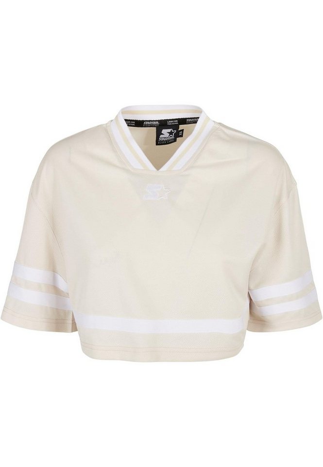 Starter Black Label Kurzarmshirt Starter Black Label Damen Ladies Starter Cropped Mesh Jersey (1-tlg) von Starter Black Label