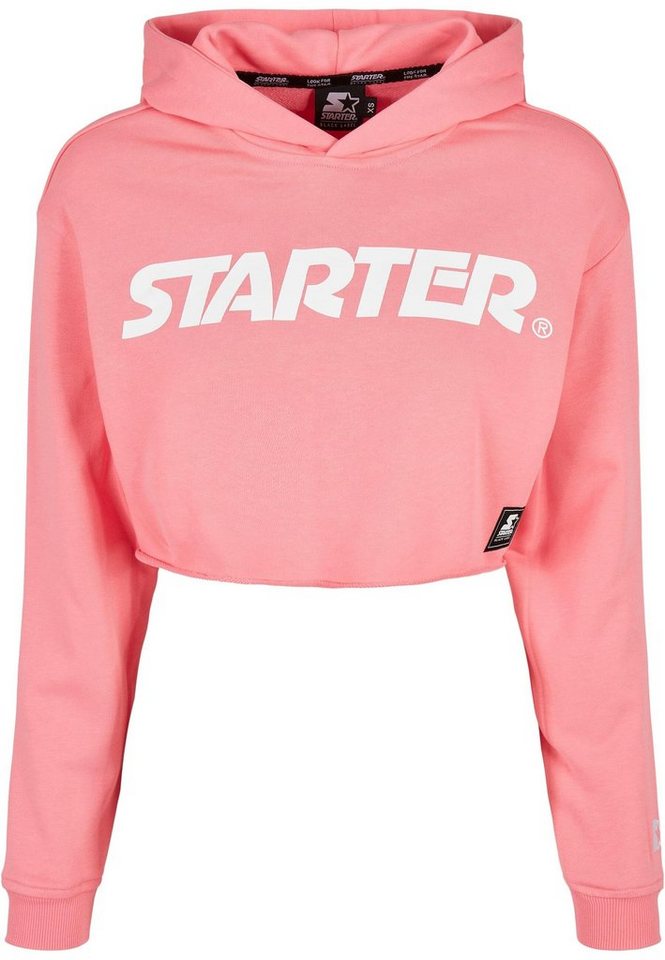 Starter Black Label Rundhalspullover Starter Black Label Damen Ladies Starter Cropped Hoody (1-tlg) von Starter Black Label