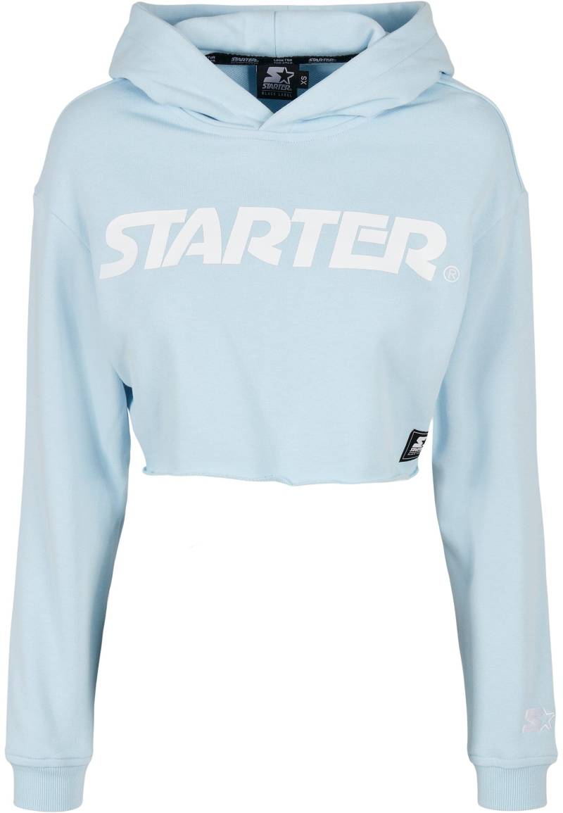 Starter Black Label Rundhalspullover "Starter Black Label Damen Ladies Starter Cropped Hoody" 1 Stk. von Starter Black Label