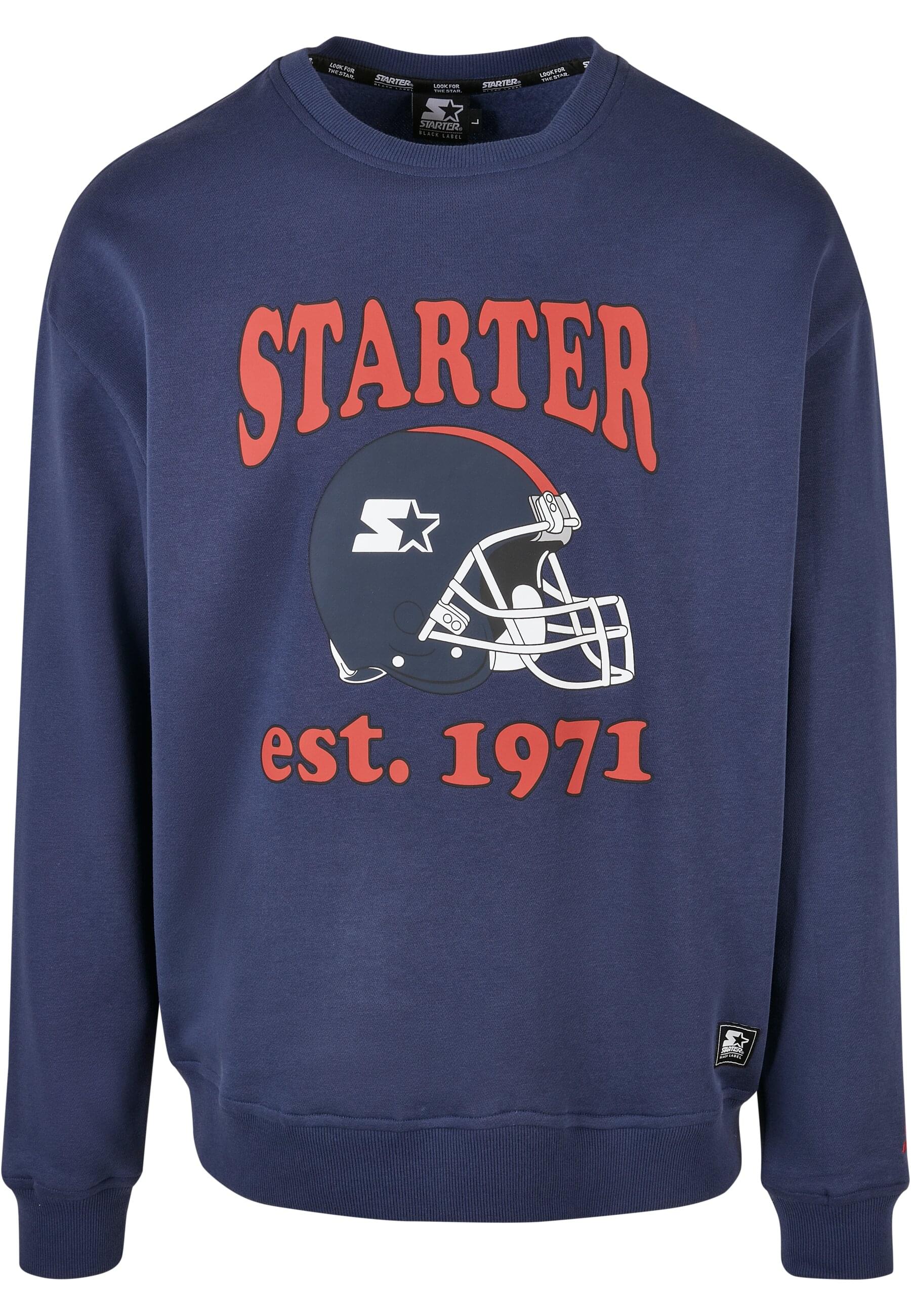 Starter Black Label Rundhalspullover "Starter Black Label Herren Starter Football Crewneck" 1 Stk. tlg. von Starter Black Label