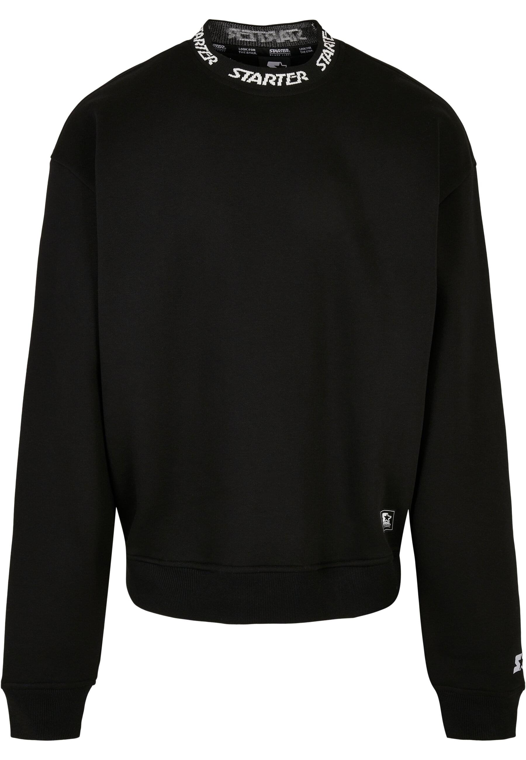 Starter Black Label Rundhalspullover "Starter Black Label Herren Starter Jaquard Rib Crewneck" 1 Stk. von Starter Black Label