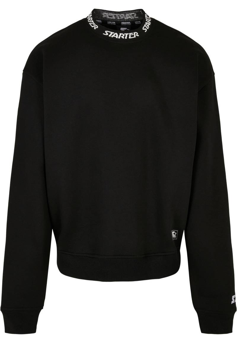 Starter Black Label Rundhalspullover "Starter Black Label Herren Starter Jaquard Rib Crewneck" 1 Stk. von Starter Black Label