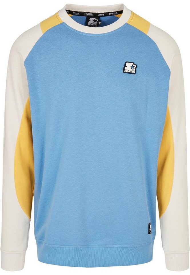 Starter Black Label Rundhalspullover Starter Black Label Herren Starter Laser Crew (1-tlg) von Starter Black Label