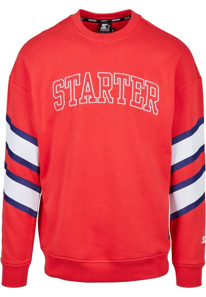 Starter Black Label Rundhalspullover Starter Black Label Herren Starter Team Front Crew (1-tlg) von Starter Black Label