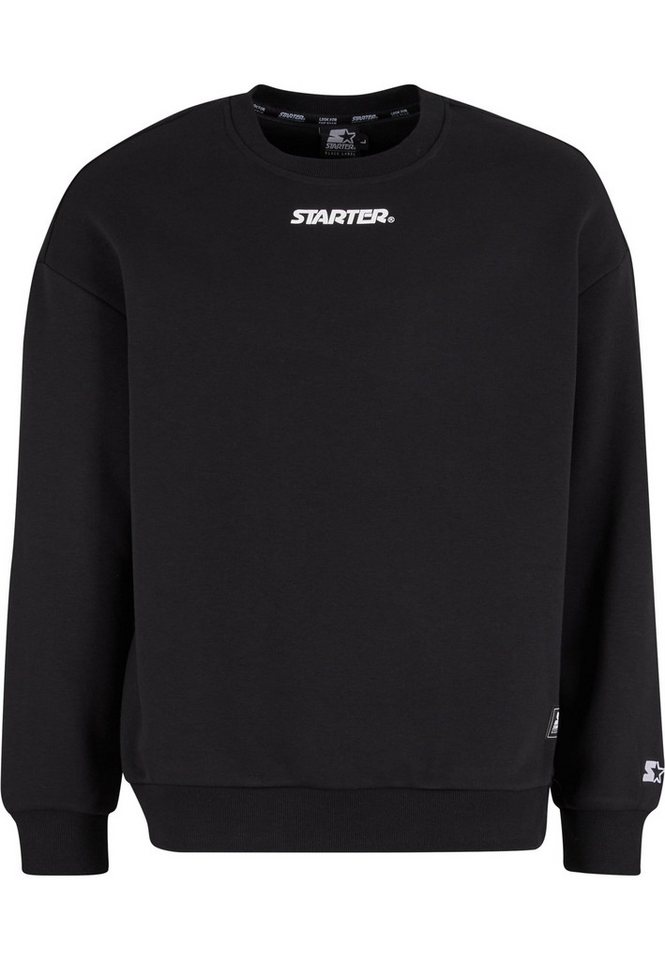 Starter Black Label Rundhalspullover Starter Black Label Starter Small Logo Essential Crew (1-tlg) von Starter Black Label