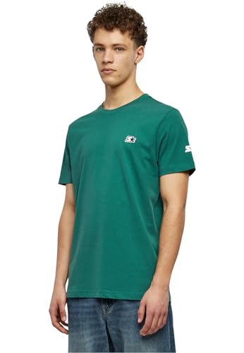 Starter Herren T-Shirt Starter Essential Jersey darkfreshgreen L von STARTER BLACK LABEL