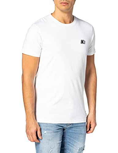 T-Shirt Starter Essential Jersey White L von STARTER BLACK LABEL