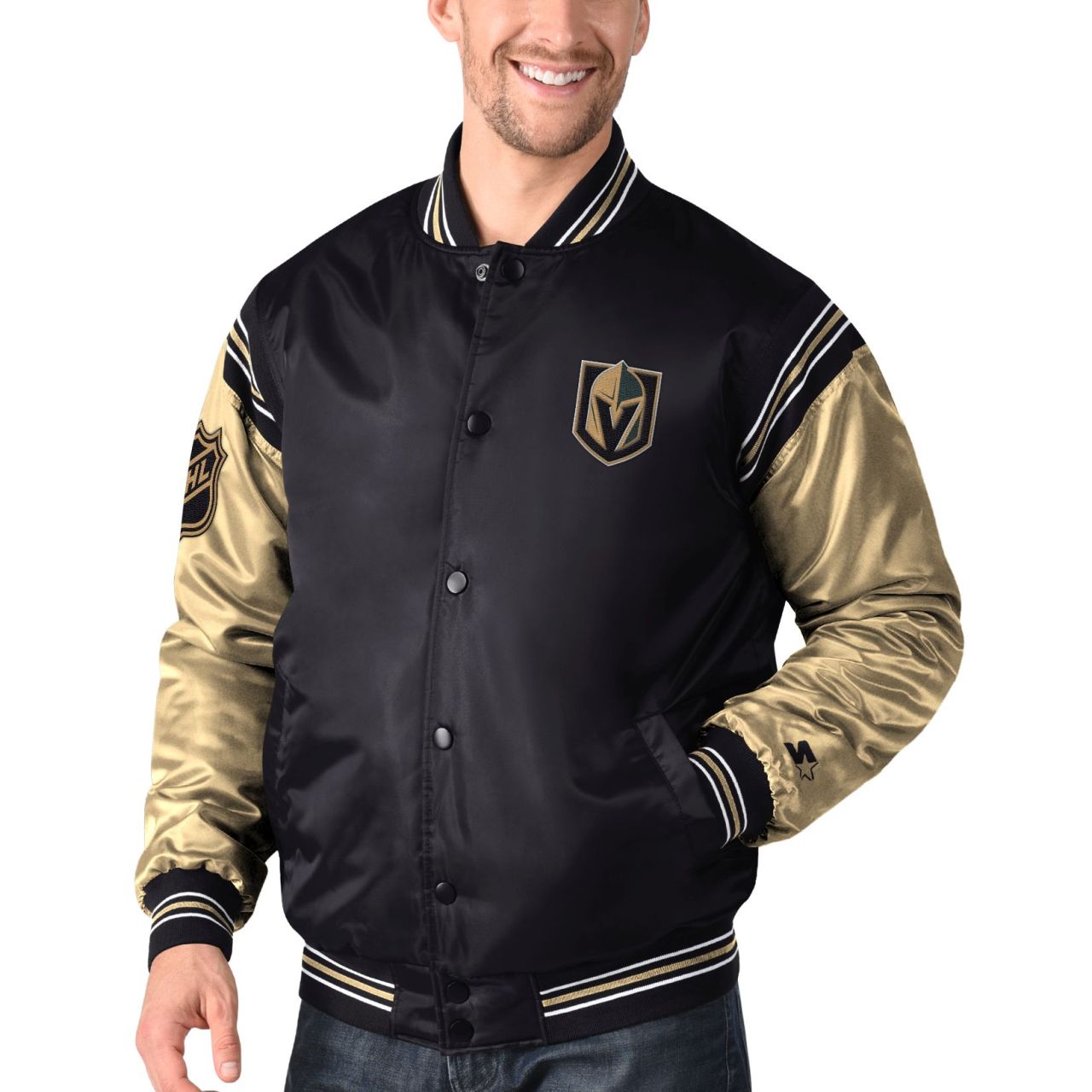 STARTER NHL Vegas Golden Knights ENFORCER Varsity Jacke von Starter