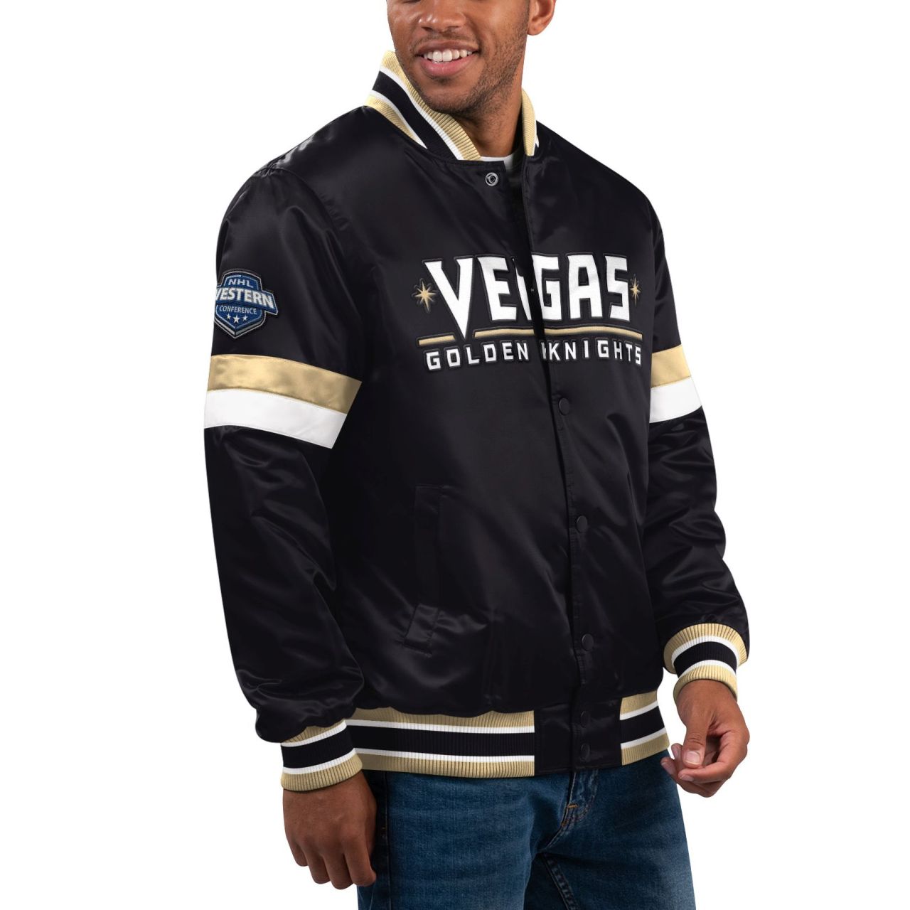 STARTER NHL Vegas Golden Knights HOMEGAME Varsity Jacke von Starter