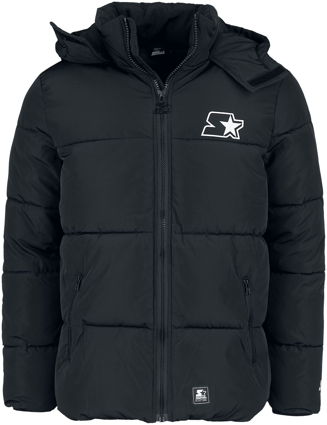 Starter Winterjacke - Starter Puffer Jacket - M - für Männer - Größe M - schwarz von Starter