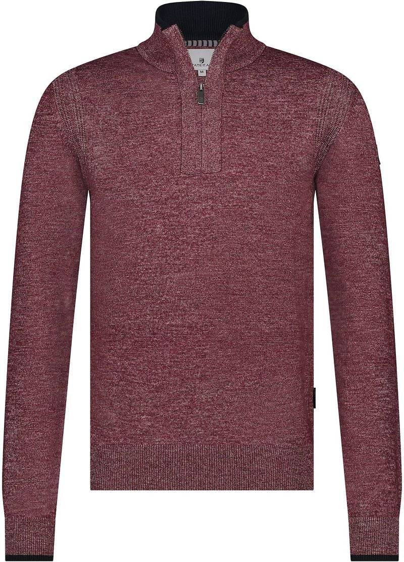 State Of Art Half Zip Pullover Rot - Größe XXL von State of Art