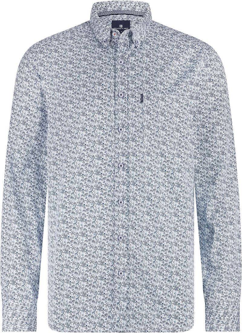 State Of Art Hemd Poplin Shell Blau - Größe XL von State of Art