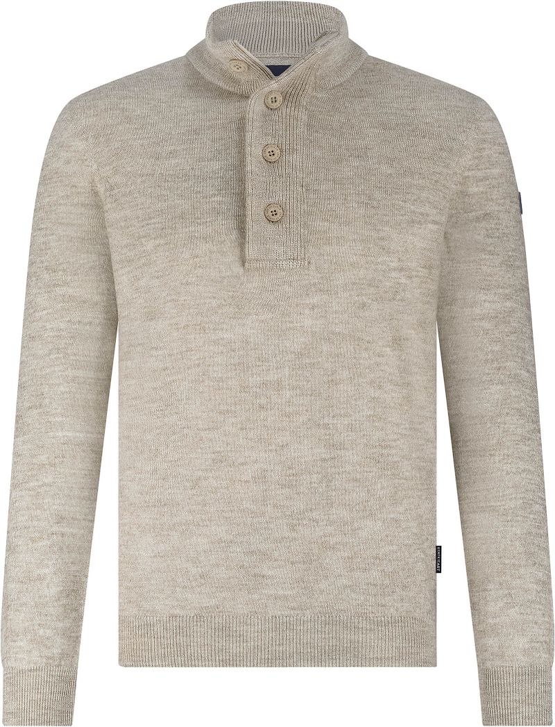State Of Art Mocker Pullover Beige - Größe M von State of Art