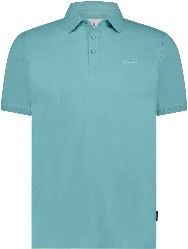 State Of Art Piqué Polo Azurblau - Größe L von State of Art