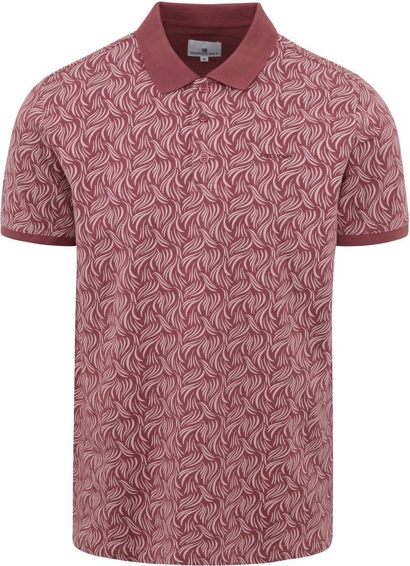 State Of Art Poloshirt Print Rosa - Größe XL von State of Art