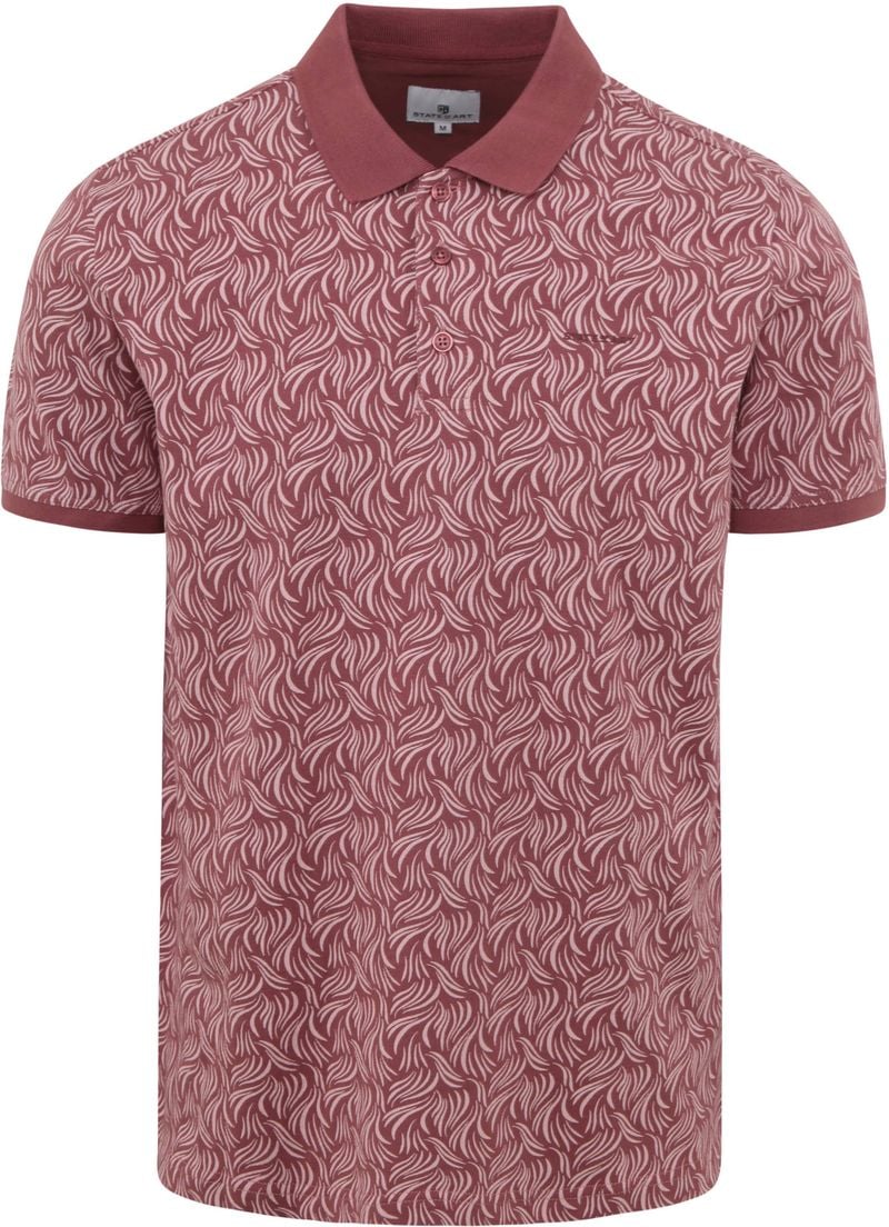 State Of Art Poloshirt Print Rosa - Größe XXL von State of Art