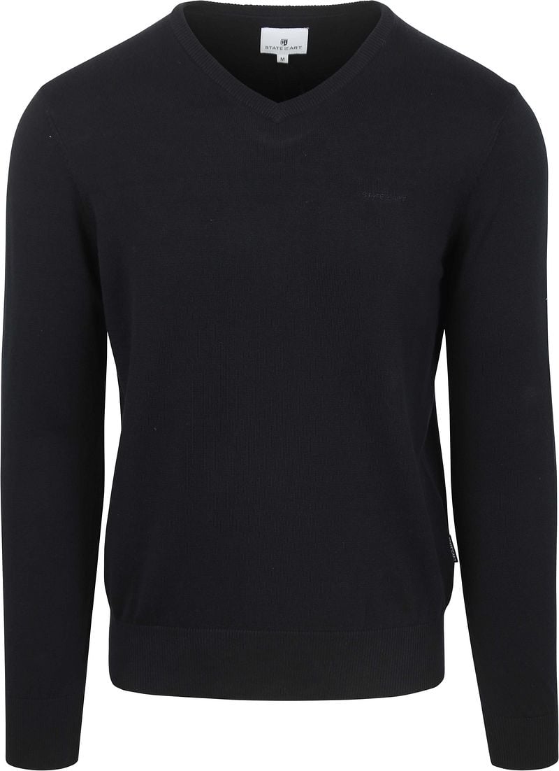 State Of Art Pullover V-Neck Navy - Größe L von State of Art