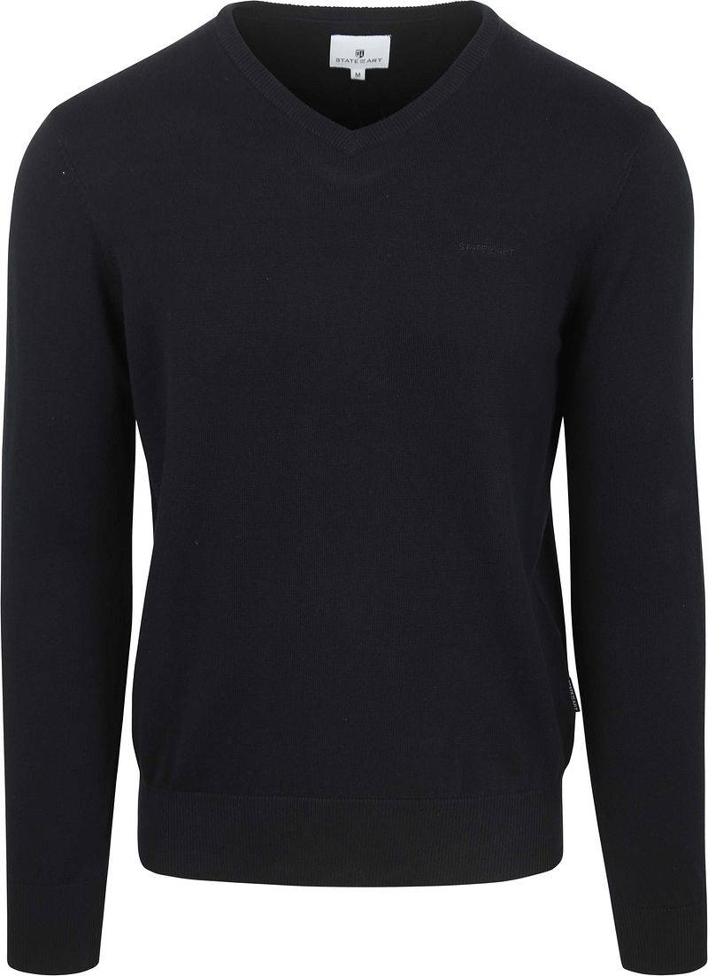 State Of Art Pullover V-Neck Navy - Größe M von State of Art