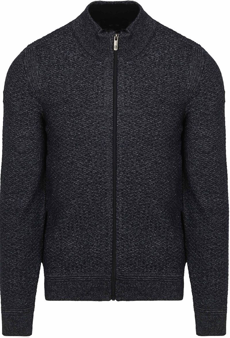 State Of Art Strickjacke Structure Melange Navy - Größe XL State Of Art Strickjacke Structure Melange Navy - Größe XL von State of Art
