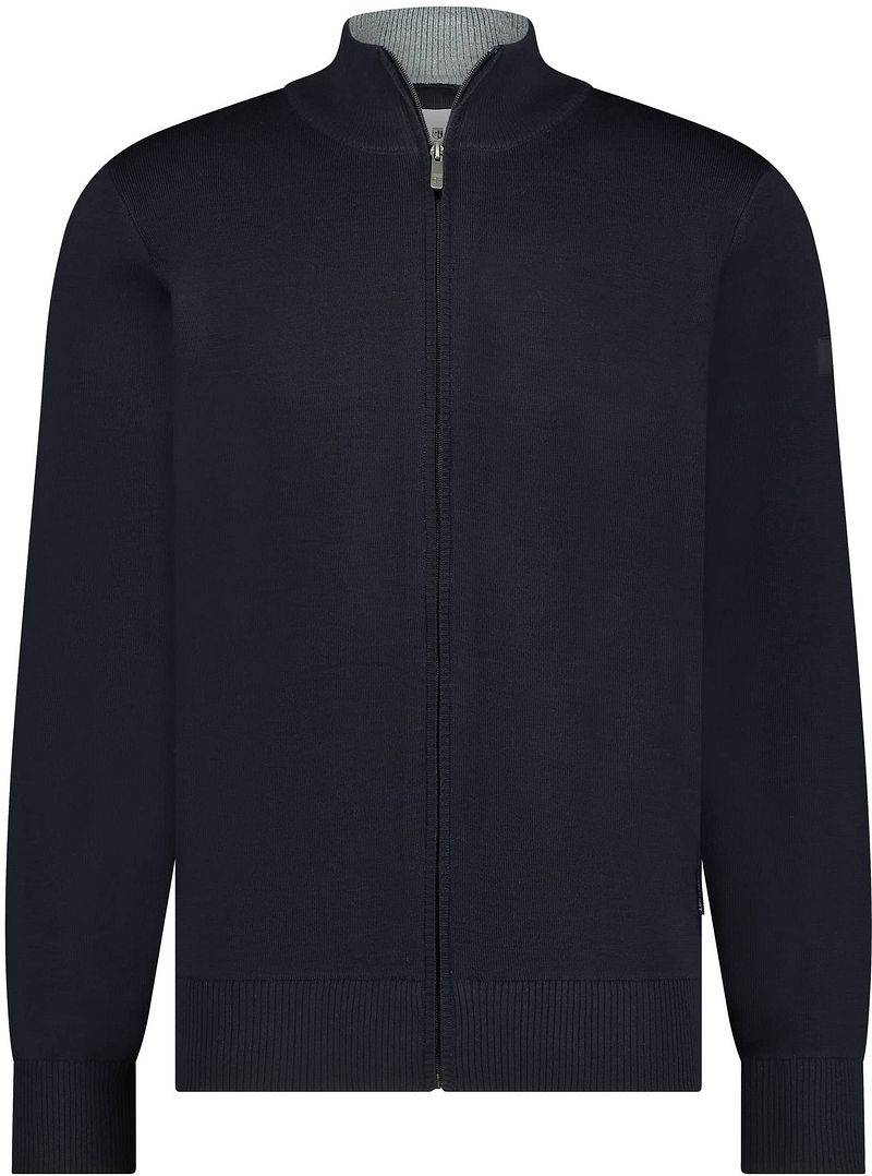 State Of Art Strickjacke Wool Blend Navy - Größe 4XL von State of Art