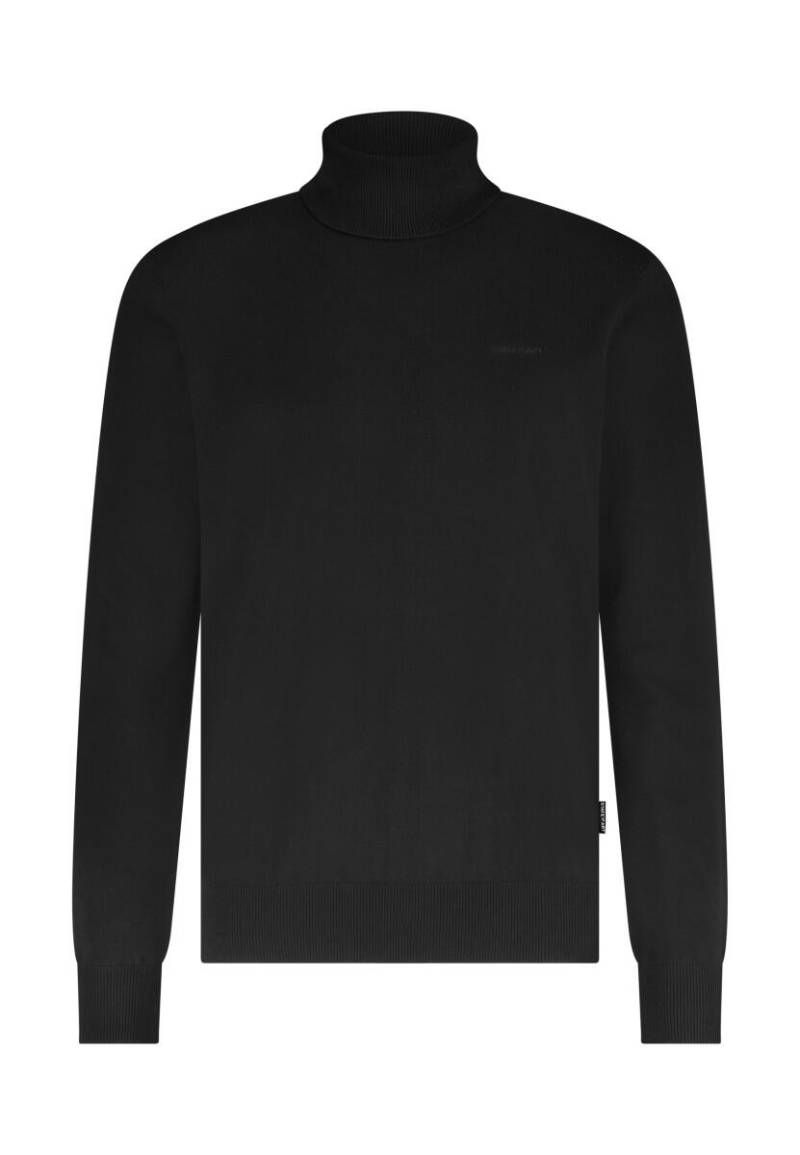 State of Art - Basic-Rollkragenpullover aus Baumwolle blau - Gr. - XL von State of Art