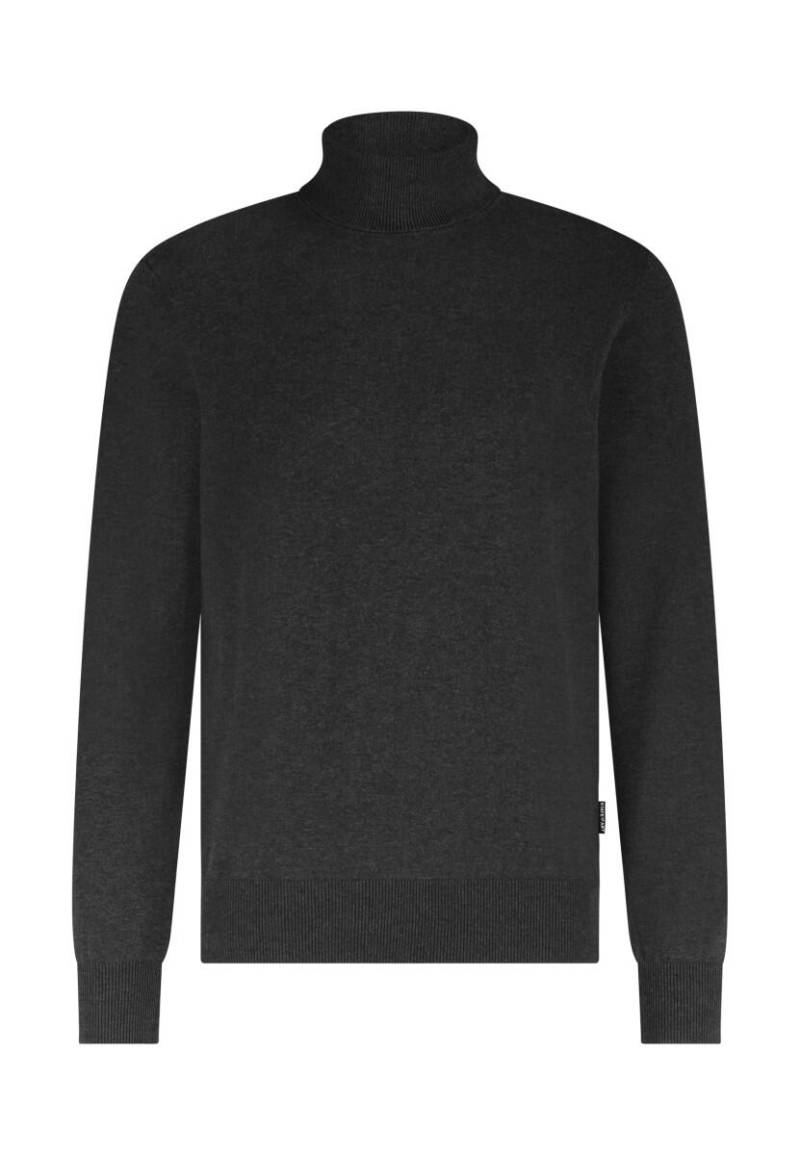 State of Art - Basic-Rollkragenpullover aus Baumwolle grau - Gr. - XL von State of Art