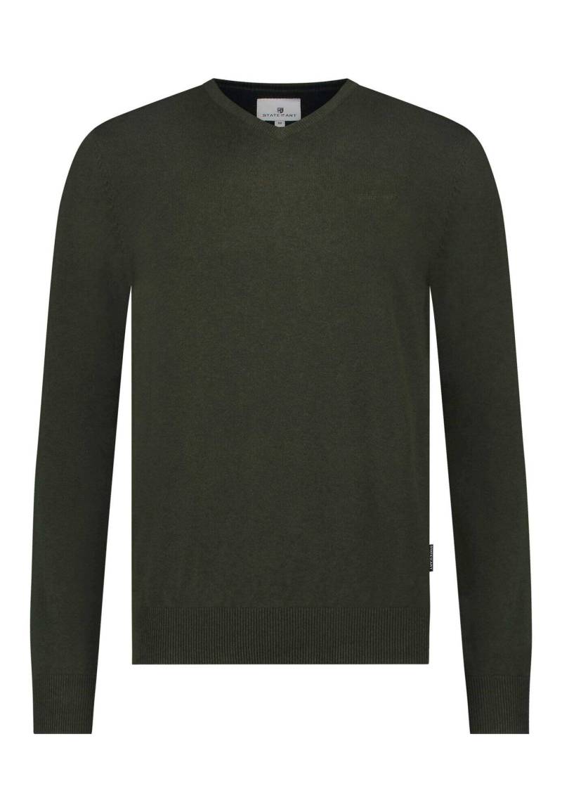State of Art - Basis-Pullover aus Baumwolle grün - Gr. - XXL von State of Art