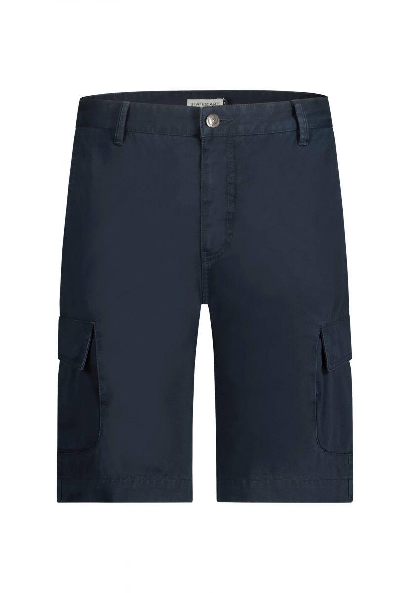 State of Art - Cargo-Shorts aus Twill-Baumwolle blau - Gr. - 32 von State of Art