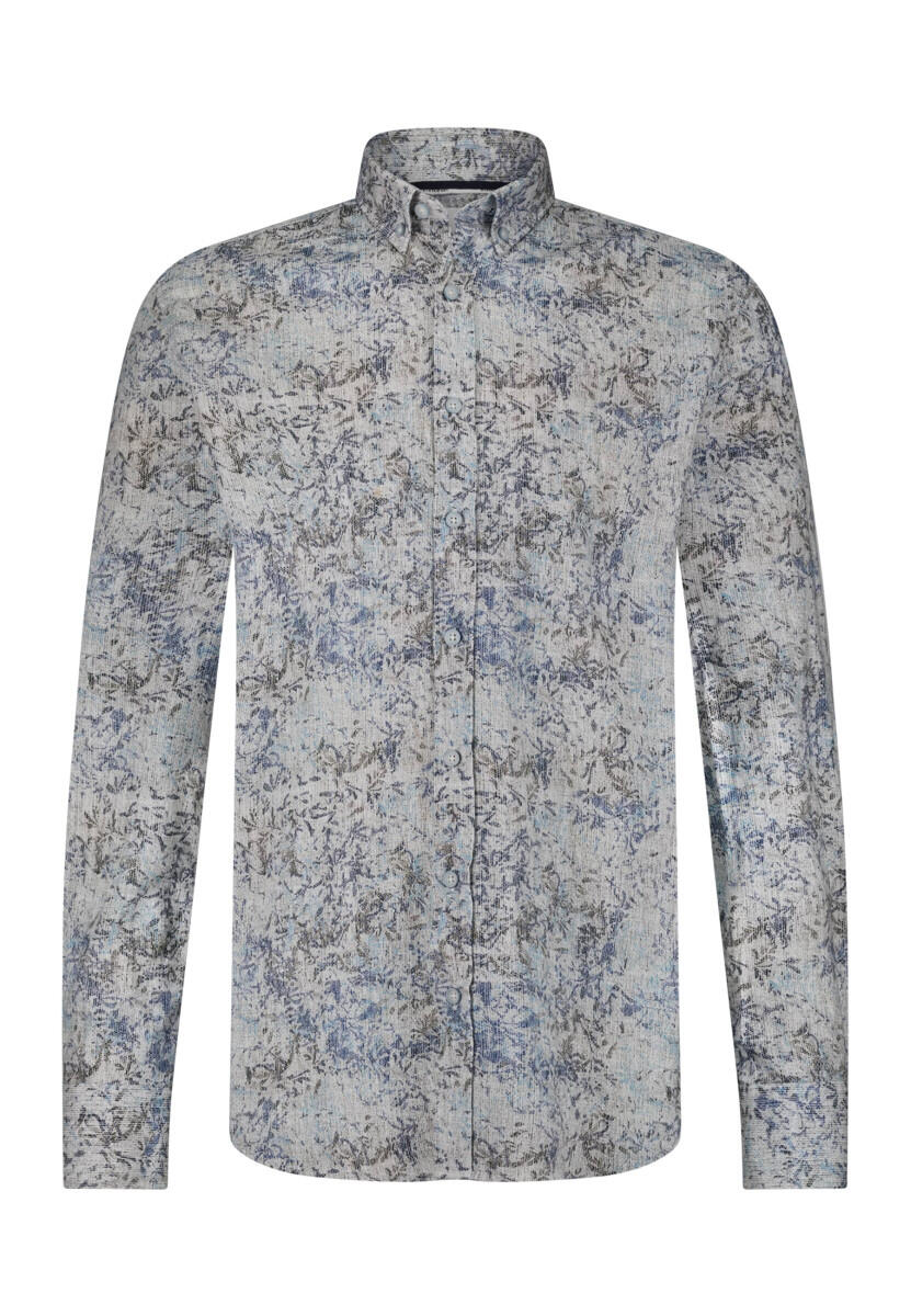 State of Art - Hemd aus biologischer Baumwolle blau - Gr. - XXL von State of Art