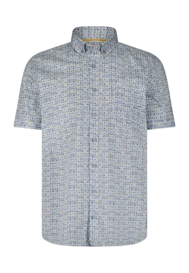 State of Art - Hemd mit Allovermuster weiß - Gr. - S von State of Art