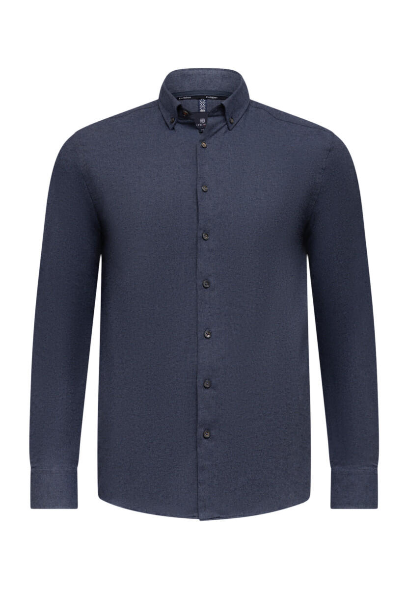 State of Art - Hemd mit Button-Down-Kragen blau - Gr. - 3XL von State of Art