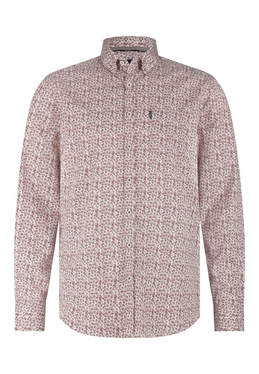 State of Art - Hemd mit Muster rot - Gr. - XL von State of Art