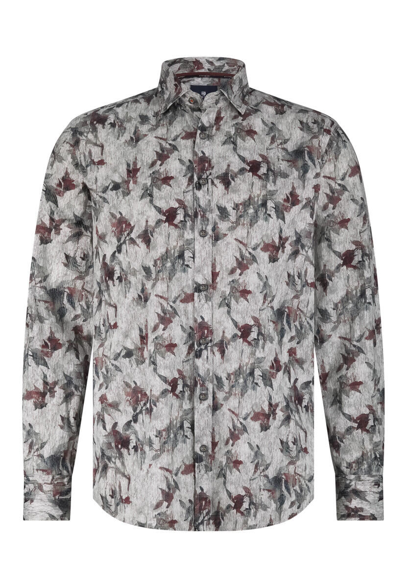 State of Art - Hemd mit Print rot - Gr. - M von State of Art