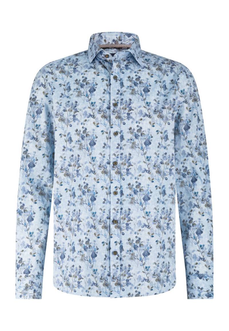 State of Art - Hemd mit botanischem Print blau - Gr. - XL von State of Art