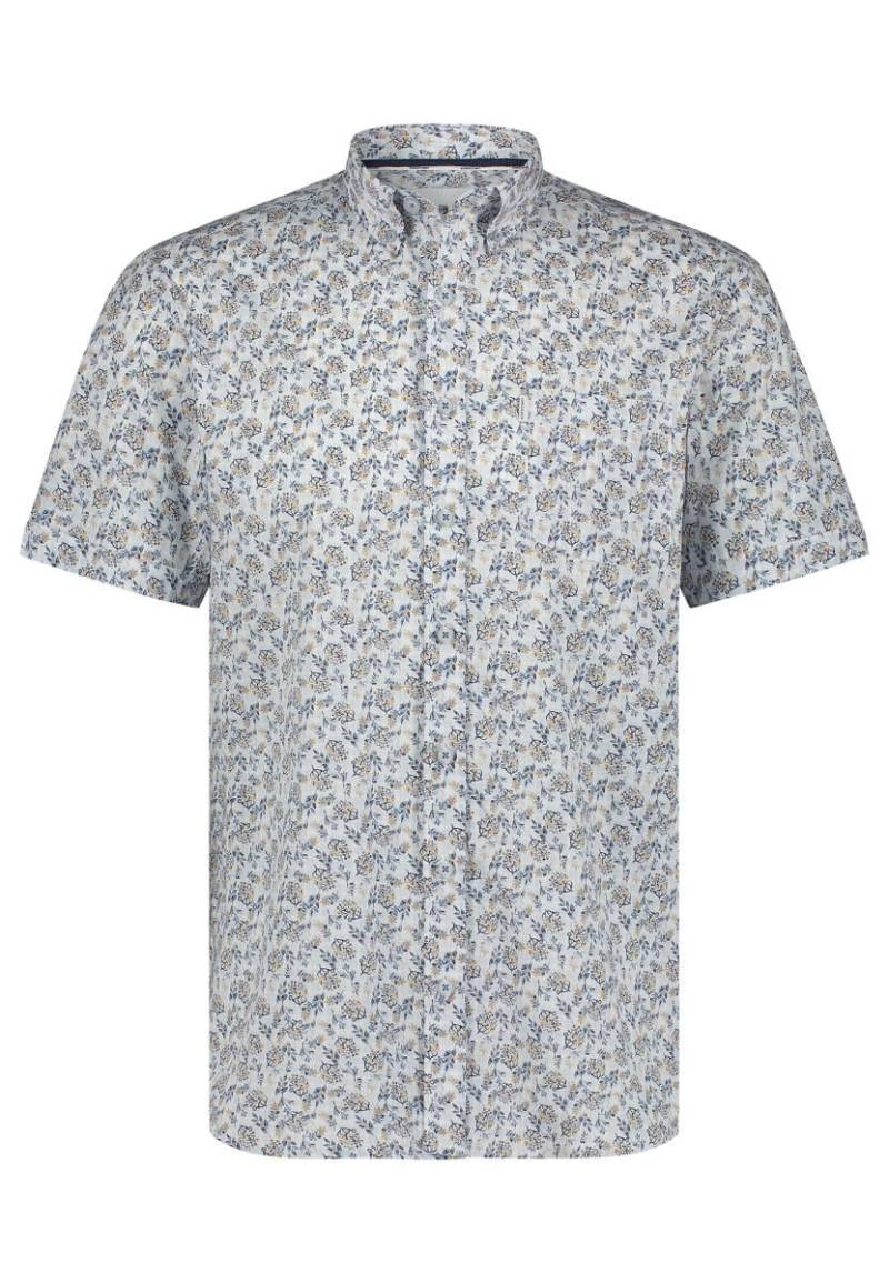 State of Art - Hemd mit floralem Muster weiß - Gr. - S von State of Art