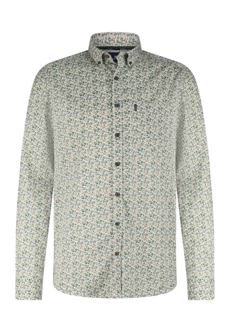 State of Art - Hemd mit geometrischem Print beige - Gr. - M von State of Art