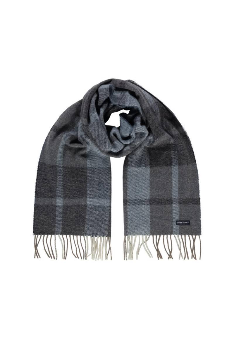 State of Art - Karierter Schal blau von State of Art