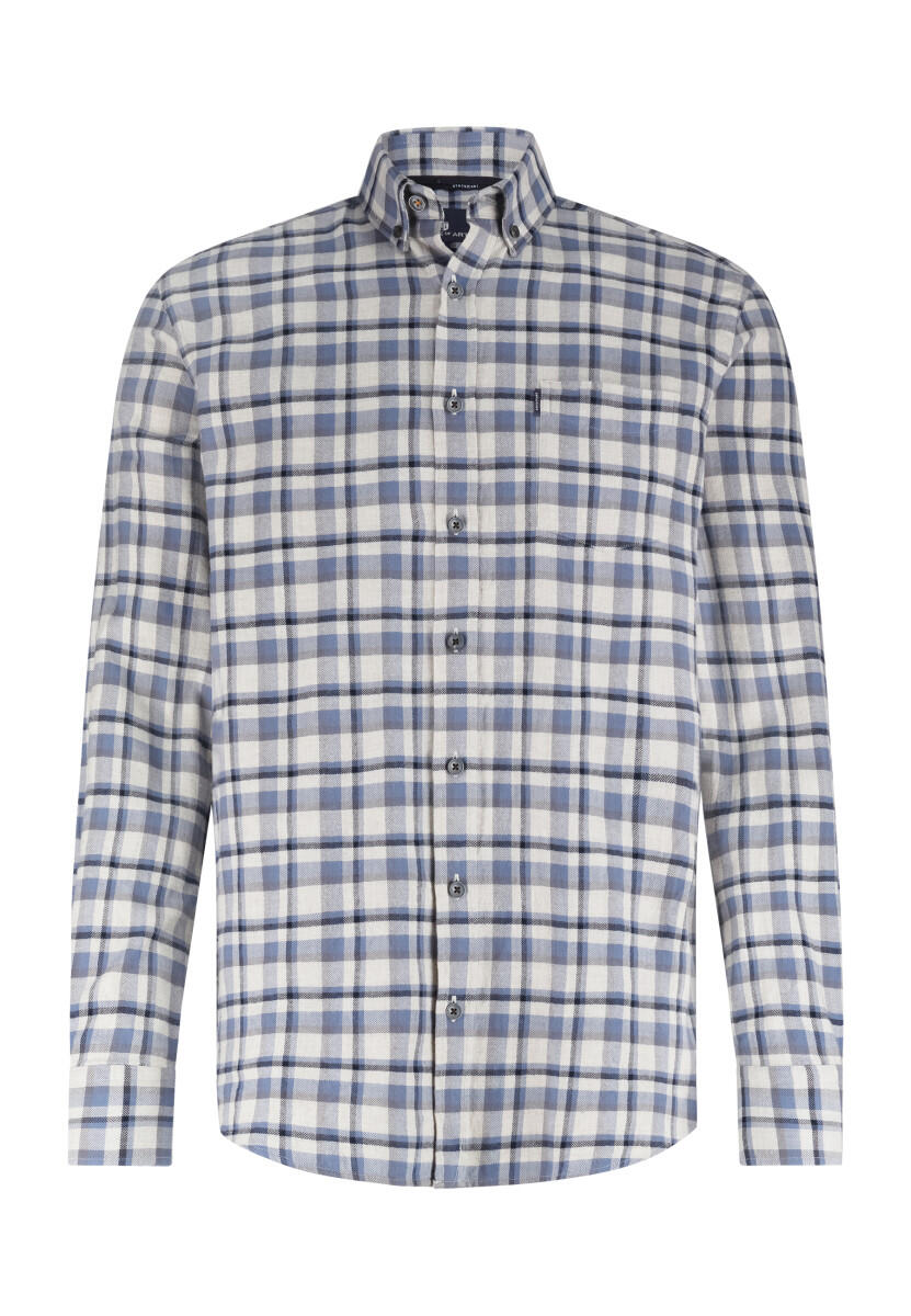 State of Art - Karohemd blau - Gr. - XXL von State of Art