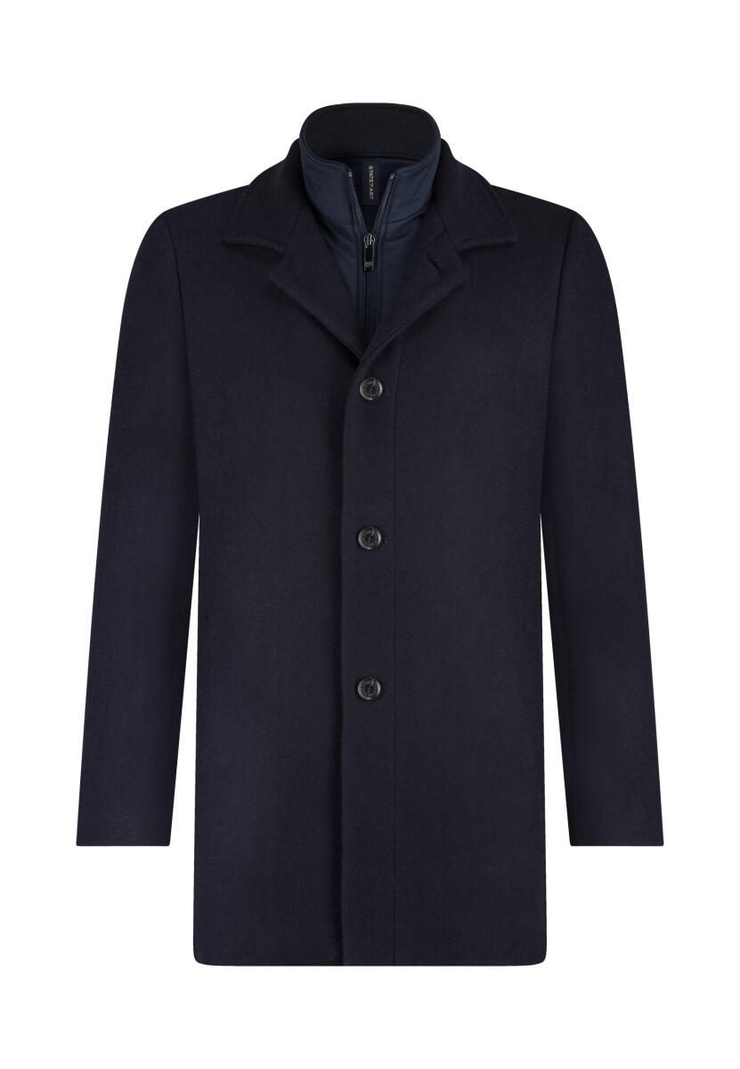 State of Art - Mantel mit herausnehmbarem Reißverschluss-Einsatz blau - Gr. - 3XL von State of Art