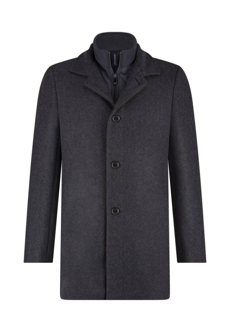 State of Art - Mantel mit herausnehmbarem Reißverschluss-Einsatz grau - Gr. - XXL von State of Art