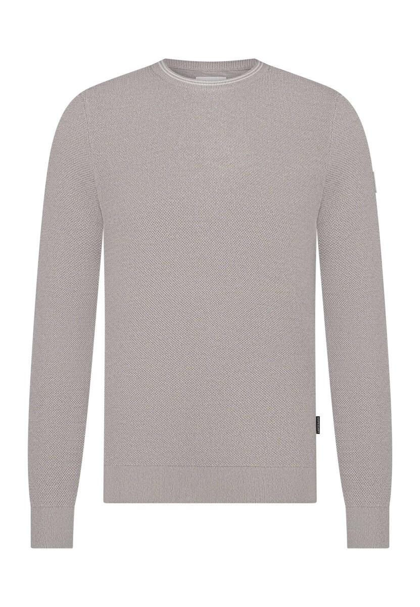 State of Art - Pullover beige/grau - Gr. - L von State of Art