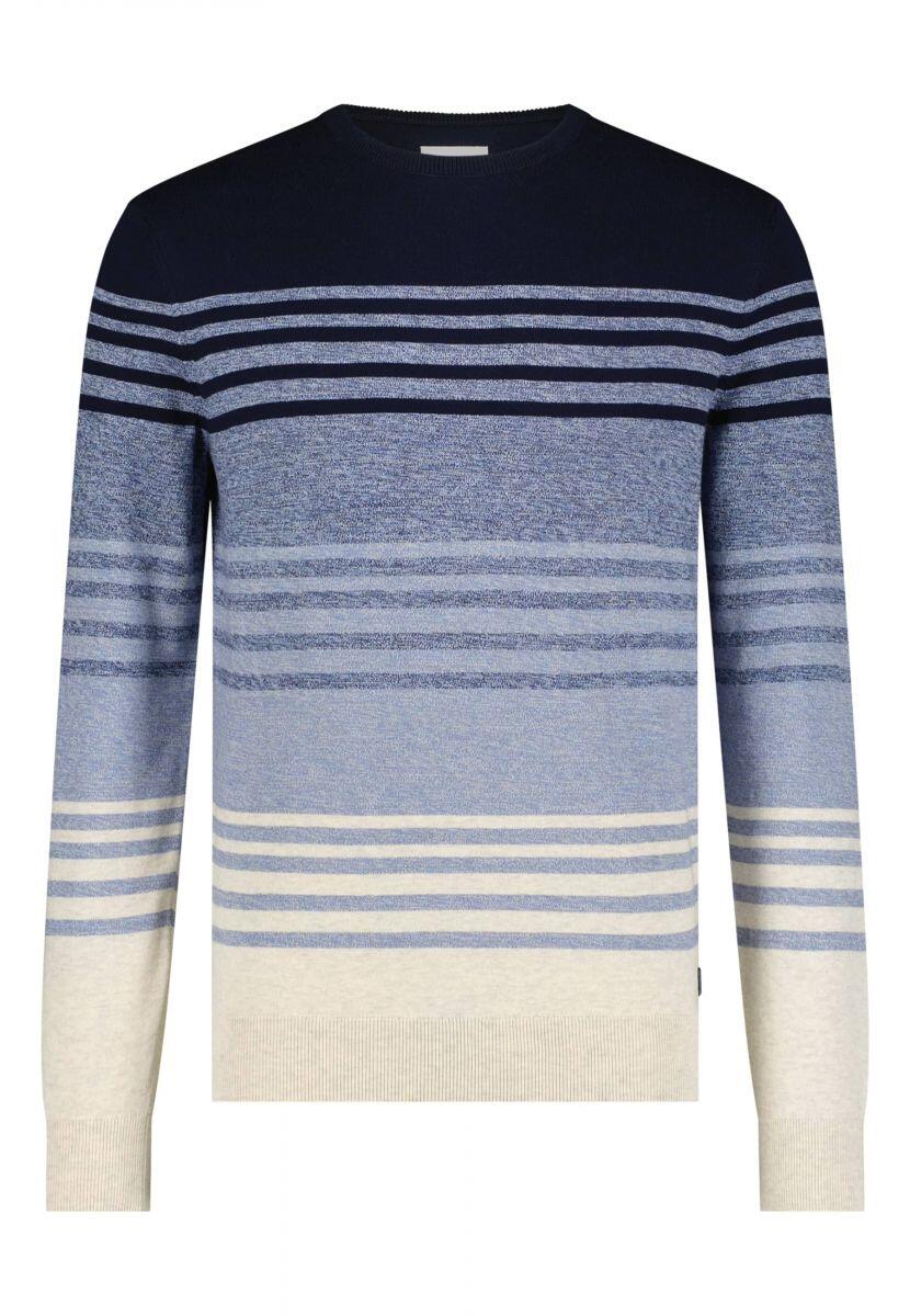 State of Art - Pullover mit Streifen beige - Gr. - L von State of Art