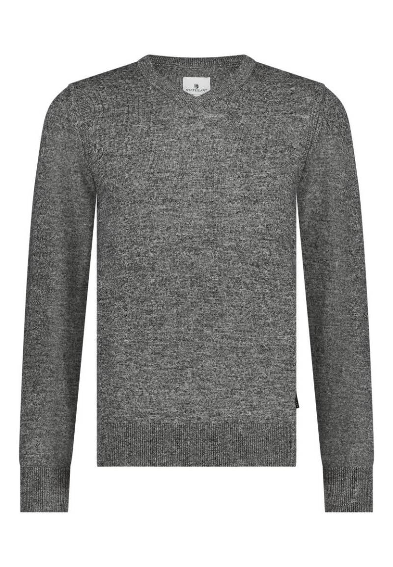 State of Art - Pullover mit V-Ausschnitt grau - Gr. - XXL von State of Art