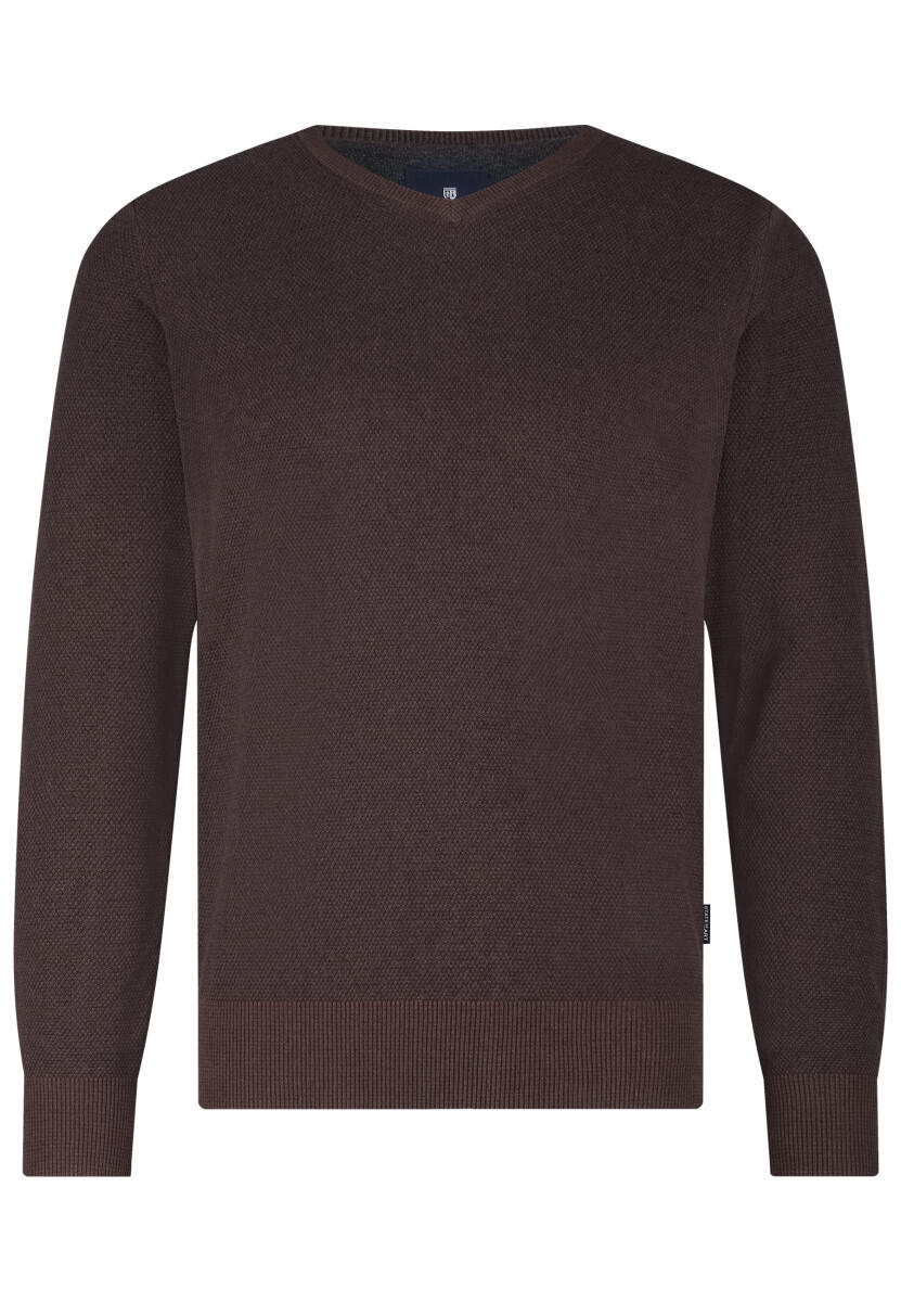 State of Art - Pullover mit V-Ausschnitt rot - Gr. - XXL von State of Art