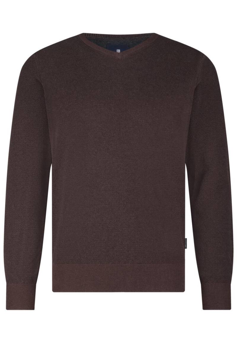 State of Art - Pullover mit V-Ausschnitt rot - Gr. - XXL von State of Art