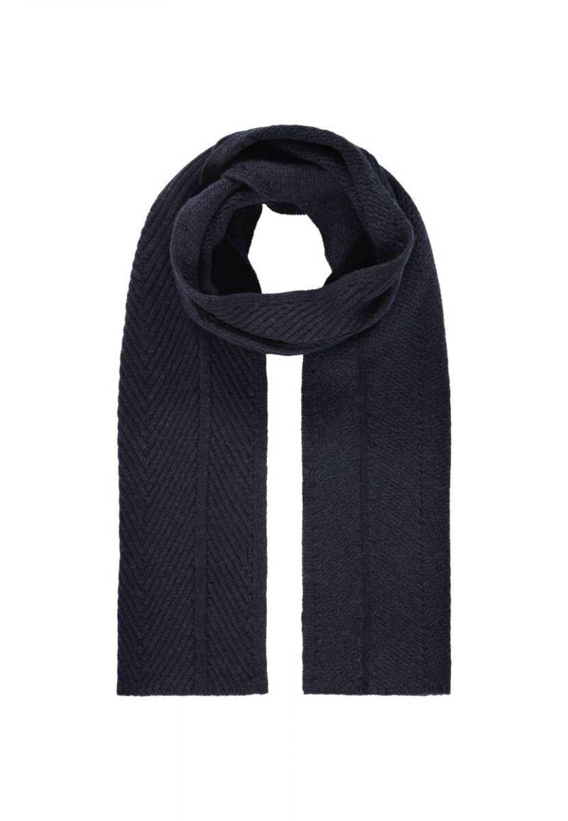State of Art - Schal mit Strukturmuster blau von State of Art