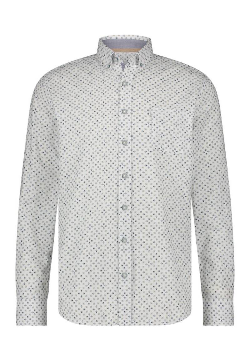 State of Art - Strukturiertes Hemd aus Bio-Baumwolle blau/weiß - Gr. - L von State of Art