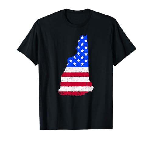 Patriotische Staat New Hampshire USA Flagge für Männer Frauen Kinder T-Shirt von State of New Hampshire Souvenirs by NH