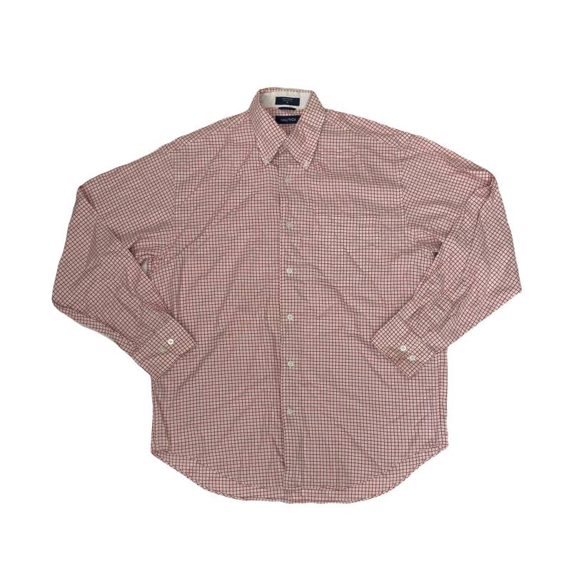 Vintage Y2K Nautica Rosa Gingham Käsetuch Karohemd Größe M von StateSideVintageUK
