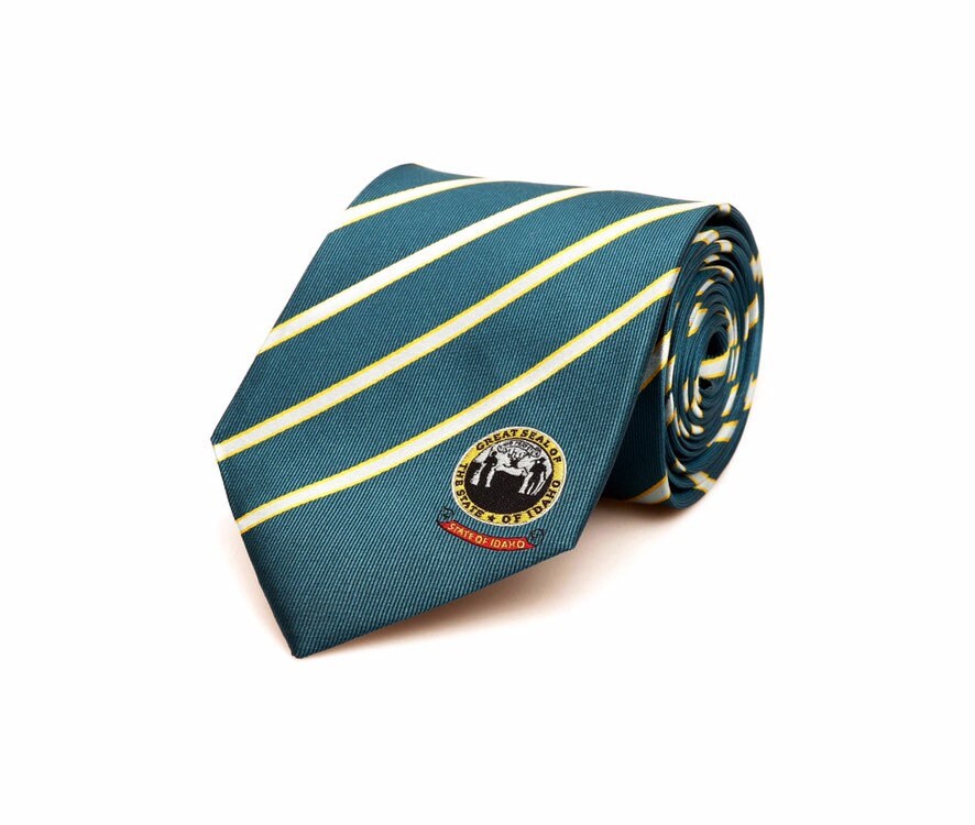 Idaho Krawatte - 8, 25 cm Inspiriert Von Der Flagge Id Lds Missionar Nicht Personalisiert von StatesmanTies